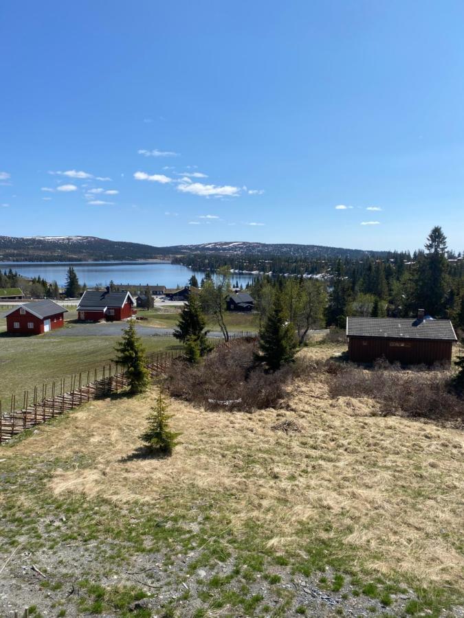 Leilighet Med Panoramautsikt Sjusjoen Innendors Parkering 외부 사진