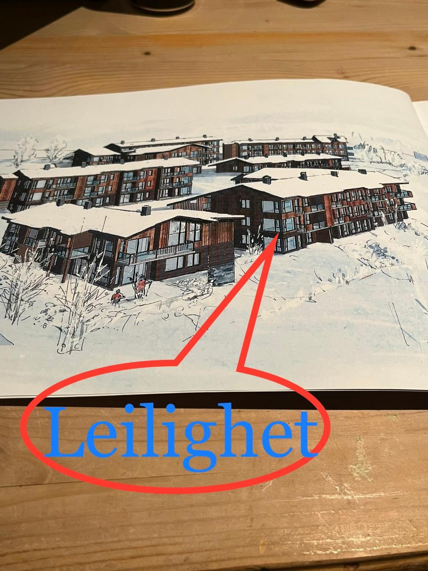 Leilighet Med Panoramautsikt Sjusjoen Innendors Parkering 외부 사진