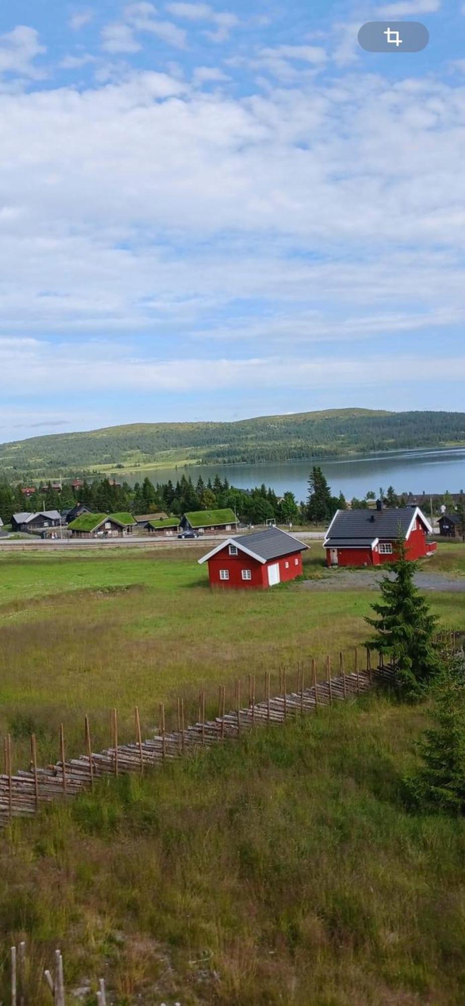 Leilighet Med Panoramautsikt Sjusjoen Innendors Parkering 외부 사진